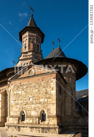 Main Church of Neamt Monastery, Ancient Spiritual Center of Moldavia, Romania 133681582