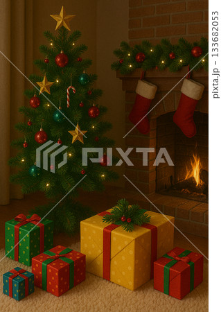 クリスマスのプレゼント 133682053