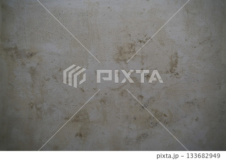 freshly plastered interior wall for background 133682949