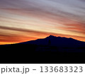 12月の斜里岳の夜明け 12月の斜里岳の夜明け 133683323