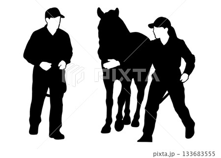 調教師 調教師 133683555