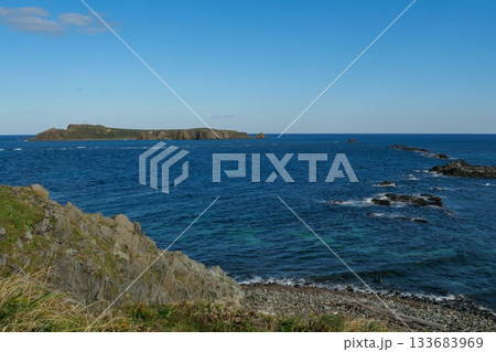 秋の礼文島　スコトン岬 133683969
