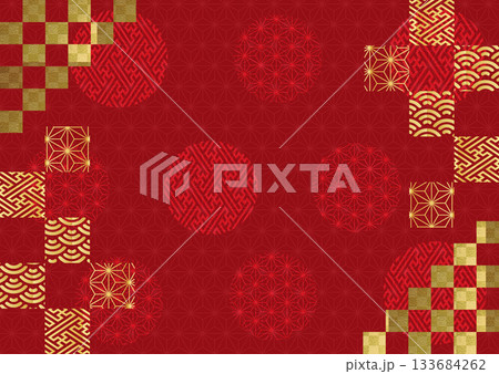 和柄背景 和柄背景 133684262