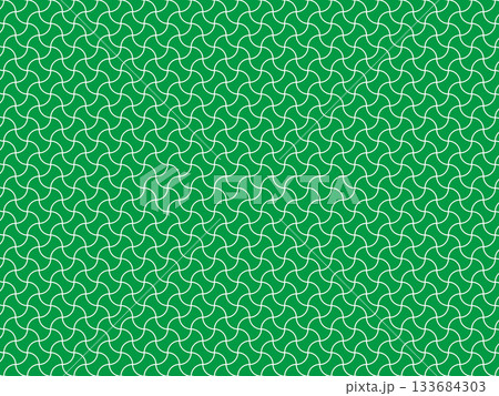 緑の分銅繋ぎの背景 133684303