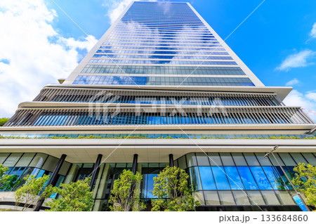 東京　港区 竹芝の都市風景　東京ポートシティ竹芝オフィスタワー 133684860