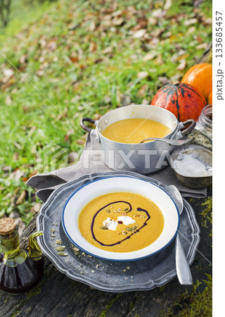 Pumpkin soup Pumpkin soup 133685457