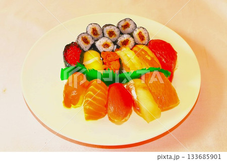 誕生日はお寿司にしよう 133685901