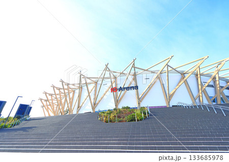 愛知県名古屋市、IGアリーナの風景 133685978