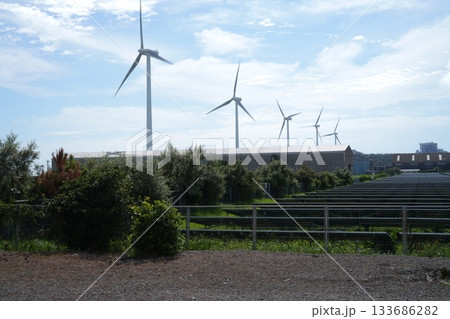 風力発電 133686282