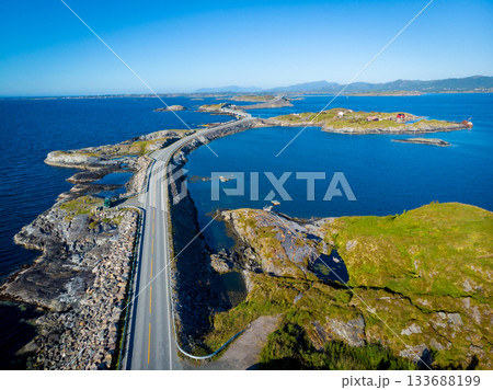 The Atlantic Road in Norway The Atlantic Road in Norway 133688199