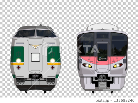 岡山列車 7_381系 / 227系 500 133688240