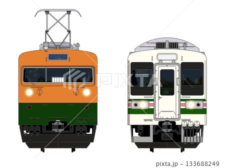 群馬の列車No.4_(クモニ)143系 / 107系100番台 群馬の列車No.4_(クモニ)143系 / 107系100番台 133688249
