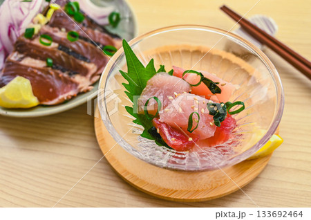 マグロのさしみ マグロのさしみ 133692464