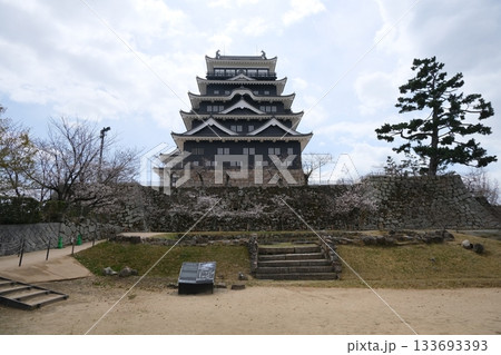 広島県福山市_福山城2(北側)_2025年3月 広島県福山市_福山城2(北側)_2025年3月 133693393