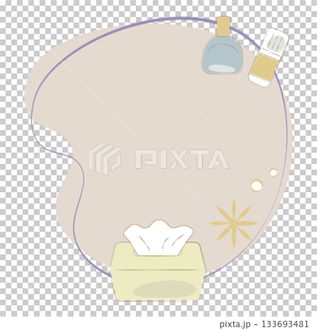 兩種防過敏紙巾和眼藥水的示意圖 兩種防過敏紙巾和眼藥水的示意圖 133693481