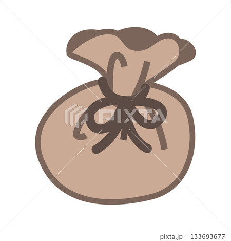 布袋　クリップアート 133693677