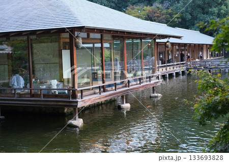 三景園潮見亭の景色 三景園潮見亭の景色 133693828