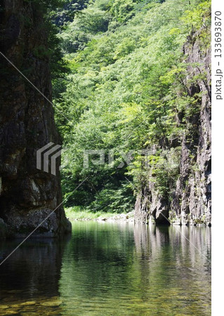 三段峡黒淵渓谷の景色 三段峡黒淵渓谷の景色 133693870