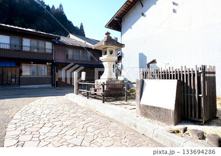 岐阜県恵那市_上町常夜灯1_2025年1月 133694286