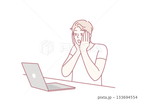 overwhelmed home worker, individual overwhelmed by tech stress and looming deadlines at home, person showing signs of burnout from remote working pressures and technological fatigue overwhelmed home worker, individual overwhelmed by tech stress and looming deadlines at home, person showing signs of burnout from remote working pressures and technological fatigue 133694554