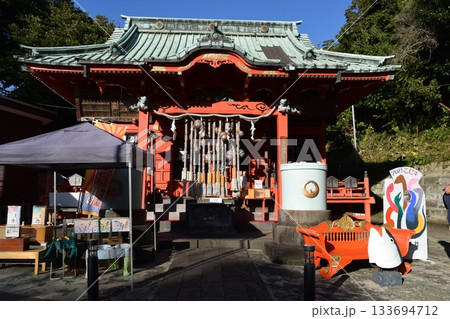 横浜市三崎口から城ヶ島の途中にある神社 133694712