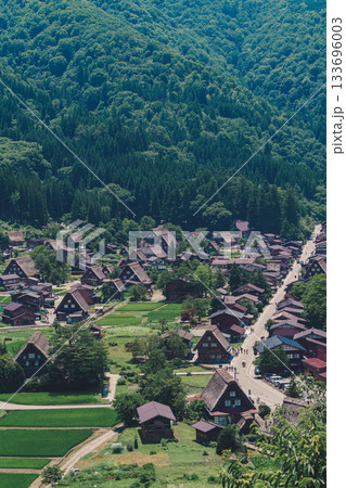 白川郷 合掌造り集落 日本の原風景 白川郷 合掌造り集落 日本の原風景 133696003