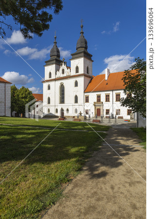Saint Procopius Basilica architecture in Trebic, Czechia Saint Procopius Basilica architecture in Trebic, Czechia 133696064