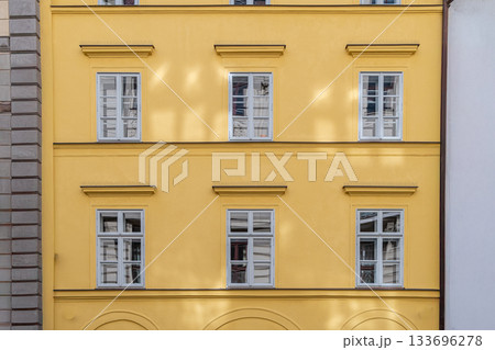 Yellow Classic Facade 133696278