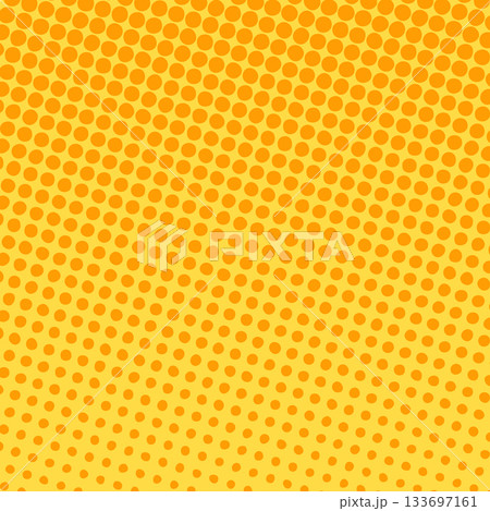 Pop art creative concept colorful comics book magazine cover. Polka dots colorful background. Cartoon halftone retro pattern. Abstract template design for poster, card, sale banner, empty bubble Pop art creative concept colorful comics book magazine cover. Polka dots colorful background. Cartoon halftone retro pattern. Abstract template design for poster, card, sale banner, empty bubble 133697161