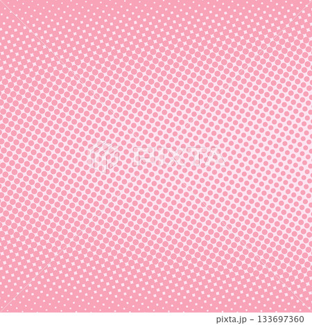 Abstract pop art creative concept. Colorful polka dots retro comics background. Cartoon modern halftone pattern. Design for poster, card, sale banner, empty bubble 133697360