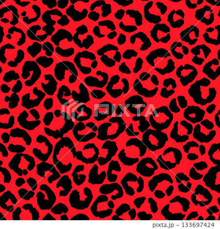 Abstract modern leopard seamless pattern. Animals trendy background. Color decorative vector stock illustration for print, card, postcard, fabric, textile. Modern ornament of stylized skin Abstract modern leopard seamless pattern. Animals trendy background. Color decorative vector stock illustration for print, card, postcard, fabric, textile. Modern ornament of stylized skin 133697424