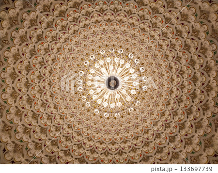 Hanging Chandelier and Jhumar lights, golden light lamp Hanging Chandelier and Jhumar lights, golden light lamp 133697739