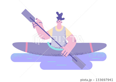 Summer water active leisure concept. Summer water active leisure concept. 133697941