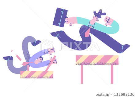 Leadership, Business success, achievement concept 133698136