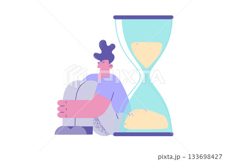 Long wait, delay, appointment concept 133698427