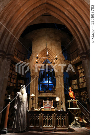Tokyo, Japan - December 13, 2024: interior inside the Warner Bros Studio Tour Tokyo "The making of Harry Potter" Tokyo, Japan - December 13, 2024: interior inside the Warner Bros Studio Tour Tokyo "The making of Harry Potter" 133698702