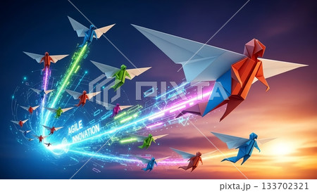 アジャイルな創造、未来へ飛び立つ アジャイルな創造、未来へ飛び立つ 133702321