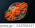 オオズワイガニの盛り付け 133702337