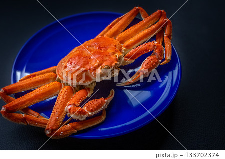 オオズワイガニと大皿 133702374