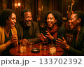 Friends Gathering in Jazz Lounge Friends Gathering in Jazz Lounge 133702392