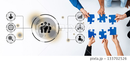 Global business management and teamwork strategy Parse 133702526