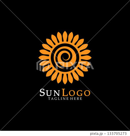 Sun Vector illustration Icon Sun Vector illustration Icon 133705273