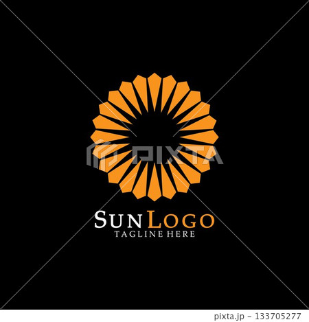 Sun Vector illustration Icon Sun Vector illustration Icon 133705277