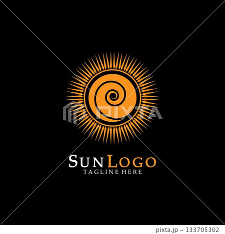 Sun Vector illustration Icon 133705302