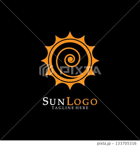 Sun Vector illustration Icon Sun Vector illustration Icon 133705316