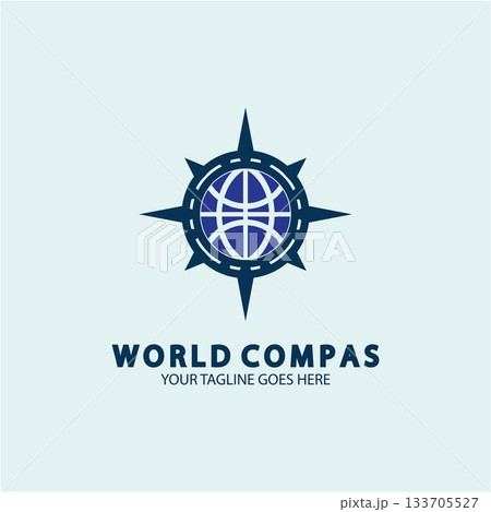 World Compass logo design, world logo concept, compass logo concept, earth icon, north, west, east and south direction, suitable for business and app logo or icon World Compass logo design, world logo concept, compass logo concept, earth icon, north, west, east and south direction, suitable for business and app logo or icon 133705527