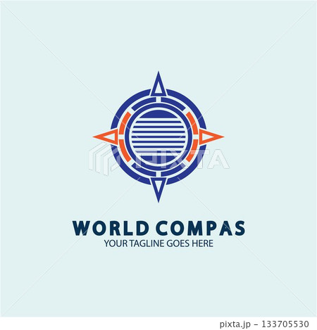 World Compass logo design, world logo concept, compass logo concept, earth icon, north, west, east and south direction, suitable for business and app logo or icon World Compass logo design, world logo concept, compass logo concept, earth icon, north, west, east and south direction, suitable for business and app logo or icon 133705530