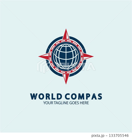 World Compass logo design, world logo concept, compass logo concept, earth icon, north, west, east and south direction, suitable for business and app logo or icon World Compass logo design, world logo concept, compass logo concept, earth icon, north, west, east and south direction, suitable for business and app logo or icon 133705546