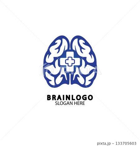 Brain logo designs concept vector, Health Brain Pulse logo, Brain care logo template vector Brain logo designs concept vector, Health Brain Pulse logo, Brain care logo template vector 133705603