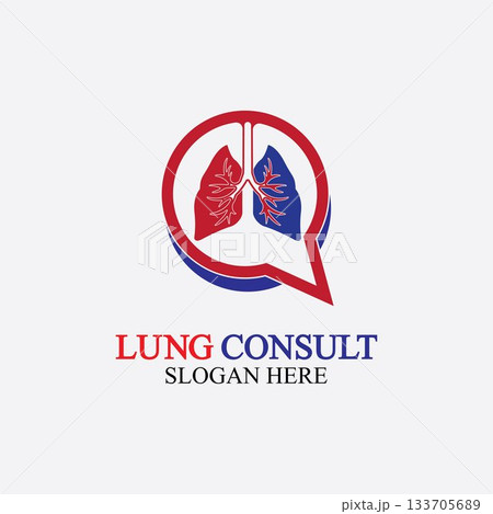 Lungs Consult Logo designs vector, Lungs Forum logo template, Lungs Care icon. Lungs Consult Logo designs vector, Lungs Forum logo template, Lungs Care icon. 133705689